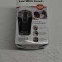 Hamilton Beach Fresh Grind Electric Coffee Grinder for Beans, Spices and More, Stainless Steel Blades, Removable Chamber, Makes up to 12 Cups, Black