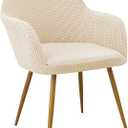 Yonus Dining Room Chair Slipcovers Parsons Chair Covers Sets Armchair Covers Removable Chair Protector Cover Seat Slipcovers for Living Room (1, Ivory White)