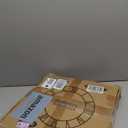 LEIKE Large Wall Clock, Silent, Non Ticking, Battery Operated Round Modern Big Wood Wall Clocks for Living Room, Bedroom, Kitchen, Farmhouse, Office, Rustic Home Decor-16 Inch/ 40CM-Black-Arabic Number