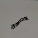 Beaded Bracelet Compatible with Apple Watch Band 41mm 38mm 44mm 42mm 45mm 46mm 49mm Women Boho Braided Solo Loop Nylon Stretchy Dressy Strap for iWatch Serie11/10/9/8/7/6/5/4 SE 3/2/1 Ultra