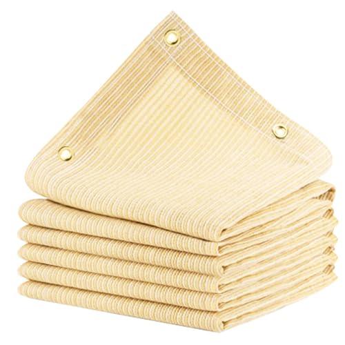 xihakey 90% Sun Shade Cloth, 10X20Ft Pergola Shade Cover, Reinforced Grommets, UV Protected Shade Fabric Privacy Screen Canopy Ideal for Pergola, Patio, Garden, Porch, Deck & Backyard Retreats