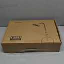 Lamicall Tablet Floor Stand Gooseneck - Swivel Tablet Holder Mount with Adjustable Height & 10.6lb Stable Base, for iPad mini Air Pro 12.9/9.7, Tab, Kindle, iPhone Air 17 Pro Max, Phones (4.7-13") (Silver)