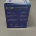 ULar 4K Camera Wireless Clock USB-Powered Picture Taking CamMotion Detection Pet Monitors for Home Indoor Security Cameras Support App Remote Colorful Alarm Clock - No Audio