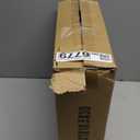 Divided Rotating Serving Tray with Lid and Handle, Portable Snackle Box for Fruits Snacks Veggie Charcuterie, Clear Lazy Susan Organizer and Fridge Storage Container for Adults Child (1PCS,12" L (White)