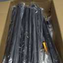 String Light Poles for Outside Deck 2 Pack 8FTHeavy Duty Metal Garden Outdoor Light Poles for Solar String Light Bulbs Hanging Kit for Yard Garden Fence Post Deck Party Wedding