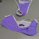 OWICA Women's 2 Piece String Bikini Set Sexy Bathing Suit with Adjustable Halter Neck and Thong Swimwear (Purple, L)