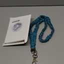 Scrunchie Lanyard Retractable Lanyard for Teachers (Teal)