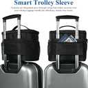 Flight Crew Lunch Bag with Trolley Sleeve, 10L Insulated Cooler