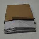 30-Pack 12x12 Inch Peel and Stick Vinyl Floor Tiles, Self Adhesive Waterproof Flooring Planks for Kitchen, Dining Room,Bathroom,Vestibule, Cover 30 Sq. Ft(Grey/Beige Marble,15 Tiles per Color)