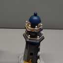 Chaomian Home Ornaments Starfish Wooden Lighthouse 10.6" High Nautical Themed Rooms Lighthouse