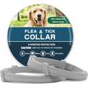 Dog Flea Collar, Flea Collars for Dogs, 8 Months Protection, Adjustable Flea Tick Collar, 1P