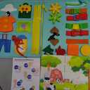 hahaland Busy Board for Toddlers Girls Montessori Toys for 3+ Year Old Farm Animals Preschool Learning Activities Toddler Travel Toys for 3+