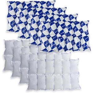 Reusable Dry Ice Packs for Shipping & Storage - Long Lasting Cold Packs for Lunch Box & Coolers - Ideal for Frozen Food & Drinks