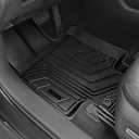 GALVAGNITE Floor Mats for Toyota Highlander 2020-2026, All Weather Floor Mats Trunk Cargo Liner with Backrest Protectors Accessories, Full Coverage Set (Fit 7 Seats)
