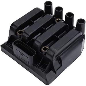 DRIVESTAR Ignition Coil Pack Compatible for 2001 2002 2003 2004 2005 Volkswagen Jetta Golf Beetle 2.0L L4 Replacement for UF484 C1393 5C1390