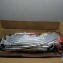 55" Trampoline for Kids with Enclosure, 440lbs Capacity Indoor & Outdoor Toddler Trampoline with Adjustable Gymnastics Bar & Toys, for Boys & Girls (Pink)