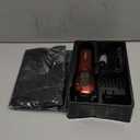 Hair Clippers for Men Professional Clippers for Men Cordless&Corded Barber Clippers for Hair Cutting & Grooming. Rechargeable Hair Trimmer Kit for Household (Red)