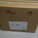 PCA Photo Storage Box 4" x 6" With Handle - 16 Inner Keeper, Large Organizer, Clear Plastic Craft Case for Stickers, Stamps, Jigsaw, Vegetable Seeds (white)