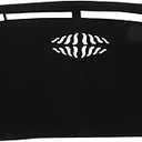 Car Dashboard Cover Compatible Protective Polyester Black Center Console Interior Trim Dash Cover Mat Pad