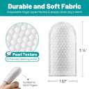 2 x Teeth Cleaning Wipes for Dogs & Cats, Dog Finger Toothbrush Wipes, Dog Dental Care Finger Wipes, Dog Tooth Brushing Kit, Remove Plaque & Tartar Buildup, Fresh Breath (50 PCS, Unscented)