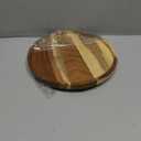 VERTORGAN Lazy Susan Organizer for Kitchen,Acacia Wood Turntable for Cabinet, Pantry, Table, Countertop, Vanity, Spice RackSmall Size: 8.6in