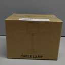 Cordless Table Lamp Rechargeable Gold - 1 Pack Brass 4000mAH Battery Operated Lamp for Decor, 3000K Stepless Dimming Touch Control Wireless Lamp for Bedroom, Dining Table, Counter, Living Room