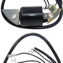 Ignition Coil for Honda G150 G200 G300 G400 5HP HS50 E1500 Lawn Mower Trimmer Motor Engine Replace OEM 30500-887-303 30560-883-015