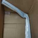 Myshade Arch Window Shades Half Circle Blackout Cellular Shades Cordless No Drill Blinds for Windows Half Moon Honeycomb Fabric No Tools Room Darkening Shades Easy Install (1PCS White 72" W X 36" H)