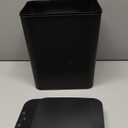 Bathroom Small Trash Can with Lid, 2.6 Gallon Touchless Automatic Garbage Can Slim Waterproof Motion Sensor Smart Trash Bin for Bedroom, Office, Living Room-Black
