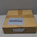 4FT Pop up Christmas Tree for Indoor Decoration Pre-lit Mini Christmas Tree with 60 Lights, Green Artificial Pencil Tree Collapsible Tinsel Pop up Snowy with Blue Bow Christmas Ball