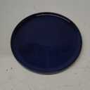 Bosmarlin Stoneware Dinner Plates, 10.5 inches, Set of 4 for Salad, Pasta, Dessert, Microwave and Dishwasher Safe (Deep Blue, 10.5 in)