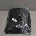 Black 100% Blackout Curtains 84 Inch Length 2 Panels Set, Black Out Curtains for Bedroom 84 Inch Long, Rod Pocket Energy Saving Room Darkening Drapes for Living Room Dining Room Window