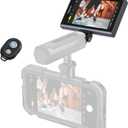 SmallRig Phone Monitor Screen with Wireless Control, 1080P Wireless Recording, Video Monitor with Cold Shoe Mount, Real-Time Screen Sharing, for iPhone for MagSafe - 4850B (silver)