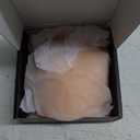 Bontierie 2025 Added Lift Seamless Nipple Covers Ultra-Thin Push up Sticky Pasties Women Adhesive Bras (Large, Nude)