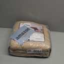 U-NICE HOME Large Sofa Cover Reversible Couch Cover for Dogs with Elastic Straps Water Resistant Furniture Protector for Pets Couch Cover for 4 Cushion Couch (Oversized Sofa, Sand/Beige) 78 Inch Sofa