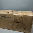 6 in 1 Toddler Slide for Toddler&Kids,Kids Climber Slider for Indoor Outdoor Playground with Storage,Telescope,Basketball Hoop and L Shaped Slide for Toddler Climber Playset,Blue