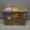 Furnulem Bedroom Dresser with 7 Drawers,Tall Industrial Fabric Chest of Drawers, Vertical Storage Tower Bedside Furniture in Living Room,Closet,Entryway-Sturdy Steel Frame(Rustic Brown) (11.8"D x 15.8"W x 43.3"H (7 Drawers))