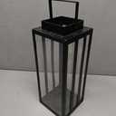 HD Metal Lantern Black