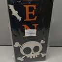 Halloween Porch Decor Outdoor Halloween Decorations Wooden Skull Porch Sign Door Decorations Indoor Outside Welcome Sign for Front Door 46.8 Inch