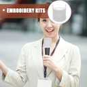 DOITOOL U Shape Handheld Microphone Windscreen Cover Pop Filter for Vocal Recording Live Streaming Speech Protection 3.14X3.14X2.55 Inches