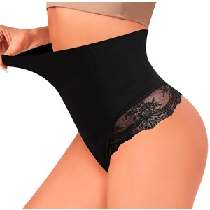 Anygirl Tummy Control Thong Shapewear for Women Tummy Control Seamless Shaping Thong Underwear Body Shaper Panties(Size XXL)