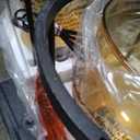 Farmhouse Pendant Lighting, Mini Rustic Hanging Light Fixture with Seeded Glass Shade for Kitchen Island, Foyer, Hallway, Bedroom and Entryway, Bronze, Set Of 2