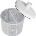 Swimming Pool Skimmer Basket Replacement SPX1082CA for Hayward B-152 Skimmer Basket, SP1106 Pool Skimmer Vacuum Plate for Hayward Swimming Pool Skimmer SP1082, SP1084, SP1085, SP1075, 7-29/32 Inch