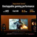 ASUS TUF Gaming Series 5 24.5 1080P Monitor (VG259QMR5A) - Fast-IPS, 310Hz, 0.3ms, G-SYNC Compatible, FreeSync Premium, Extreme Low Motion Blur Sync, 99% sRGB, DisplayWidget, Gaming AI