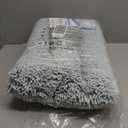 MAYSHINE Plush Shaggy Chenille Bath Mat | Extra Soft, Super Absorbent, Non-Slip Bathroom Rug | Fluffy Microfiber, Area Rug Sets for Bathroom Floor, Kitchen, Living Room | 71"x31" | Spa Blue