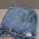 Amazon basics 2 piece Lightweight quick-dry bath towel, 100% cotton, Lake Blue, 54" x 30"