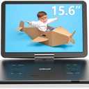 ieGeek 17.5" Portable DVD Player with 15.6" Swivel HD Large Screen, 6 Hrs 5000mAH Rechargeable Battery, High Volume Speaker, Support USB/SD Card/Sync TV, Car Charger, Remote Control,No Region Restrict