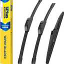 5 PLUS Windshield Wipers Replacement for Kia Telluride 2023-2020 / Kia Sedona 2021-2015 Premium All-Weather Front & Rear Wiper Blades 26"+18"+13"-OEM Original Factory Quality(Set of 3)