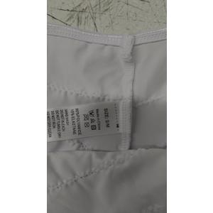 SHARICCA Womens Sexy Mesh Ruffle Panties Booty Boy Shorts Underwear (Small-Medium, White)