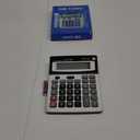 Calculator, 12-Digit Large LCD Display Calculators Desktop, Dual Powered Calculators for Office/School, Big Button Basic Desk Calculator with Standard Function